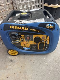 Gas generator Fermin Dual fuel