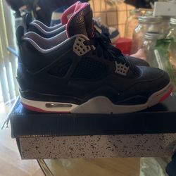 Retro 4s Red Black N White