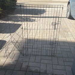 Metal Dog Playpen / Exercise Pen – 8 Panels, 3’ Tall, Door Included