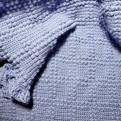 Handmade Crocheted Baby Blanket