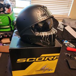 Scorpion EXO Covert X Tribe Helmet 