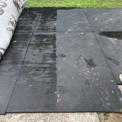 4x6 Heavy Rubber Mats  For Horse Stall  Or Garage