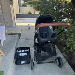 Baby Trend Stroller And Car seat With Base 