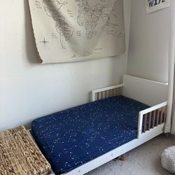 White Toddler Bed