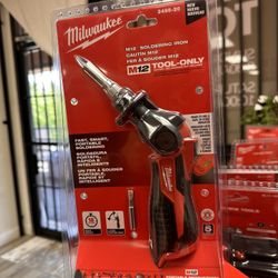 Milwaukee M12 12-Volt Lithium-Ion Cordless Soldering Iron (Tool-Only)