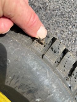 John Deere used tire and Rim