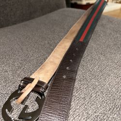 Men’s Gucci Belt red, green, black