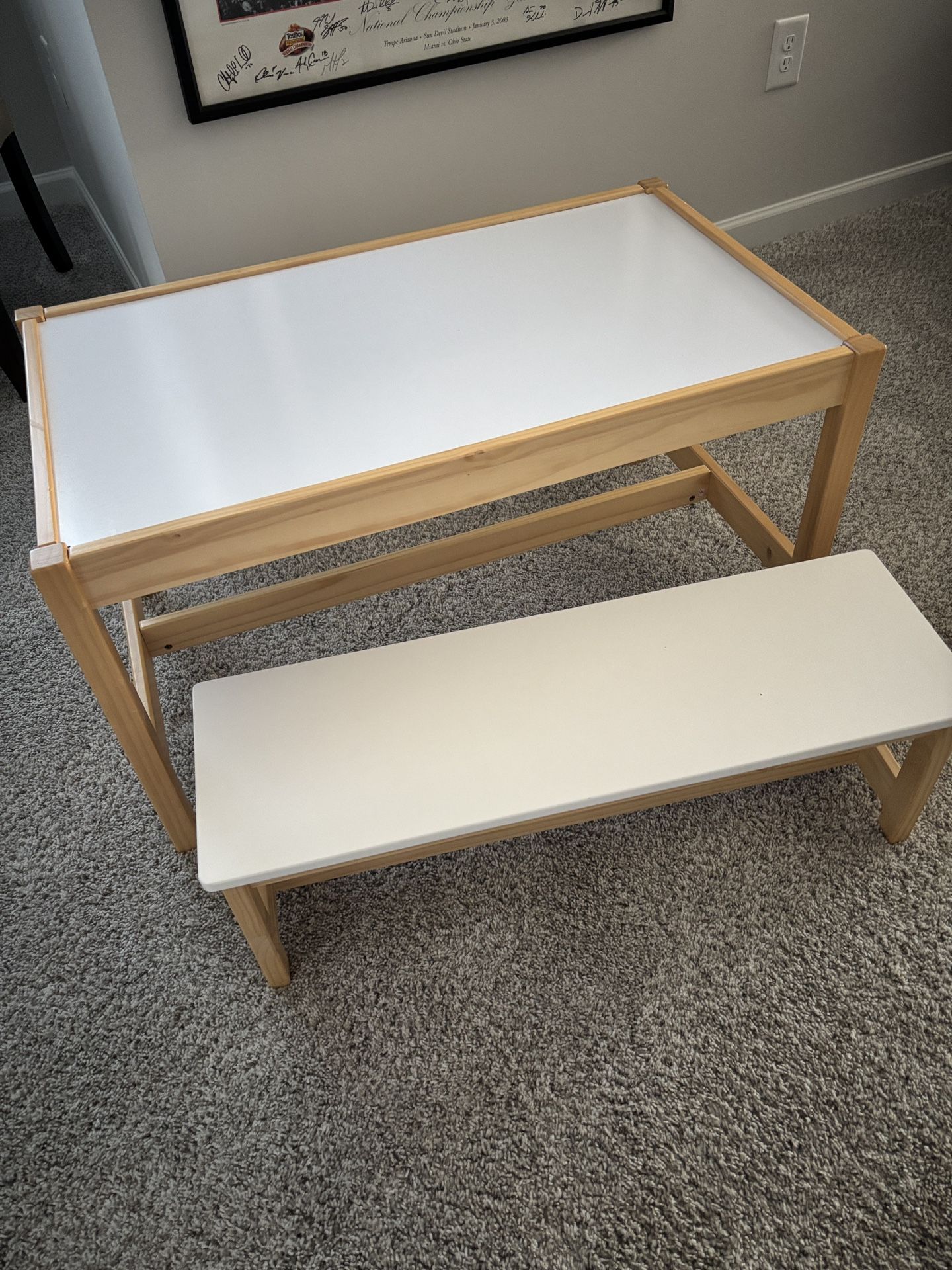 Toddler Activities Table