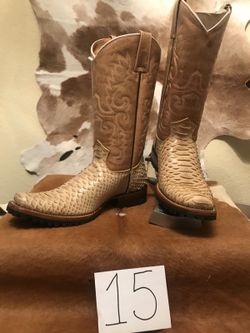 Biker imitation snake