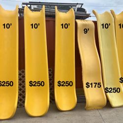 9’ And 10’ USED Slides