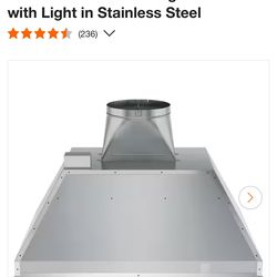 Smart Range Hood Insert 30 in