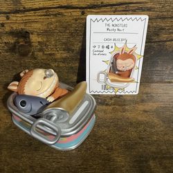 The monsters wacky mart canned sardines open box labubu