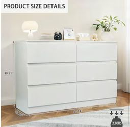 6 drawers Dresser New