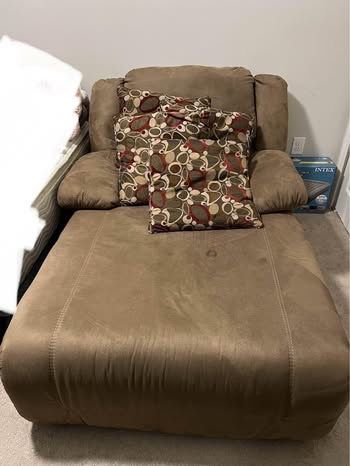 Large sofa chaise RECLINING lounger