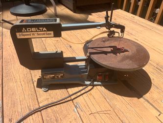 Delta 16” 2-Speed Scroll Saw Model 40-560 – Works Great