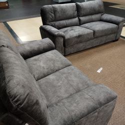 New Sofa And Loveseat