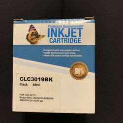 Premium Replacement  Inkjet Cartridge (Black) CLC3019BK NIB Brother