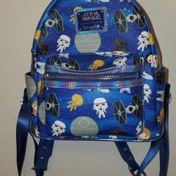 Starwars Loungefly Mini Backpack 