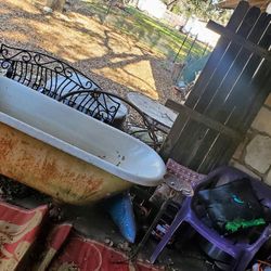 Vintage Iron Bathtub