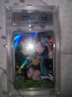 Pokemon Card (SPRIGATITO) 