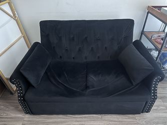 Black/ Gothic Pullout Couch
