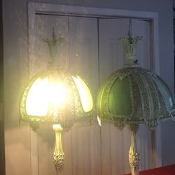 Vintage Boudoir Lamps