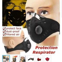 Anti Pollution Mask Dust Respirator Washable