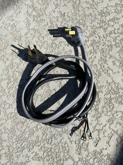 Dryer Electric Cable 3 And 4 Pron Both For $25