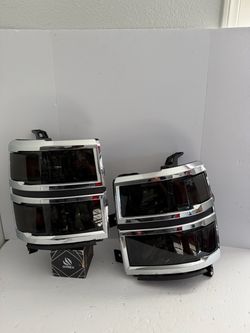 Chevy silverado 2014-2015 headlights