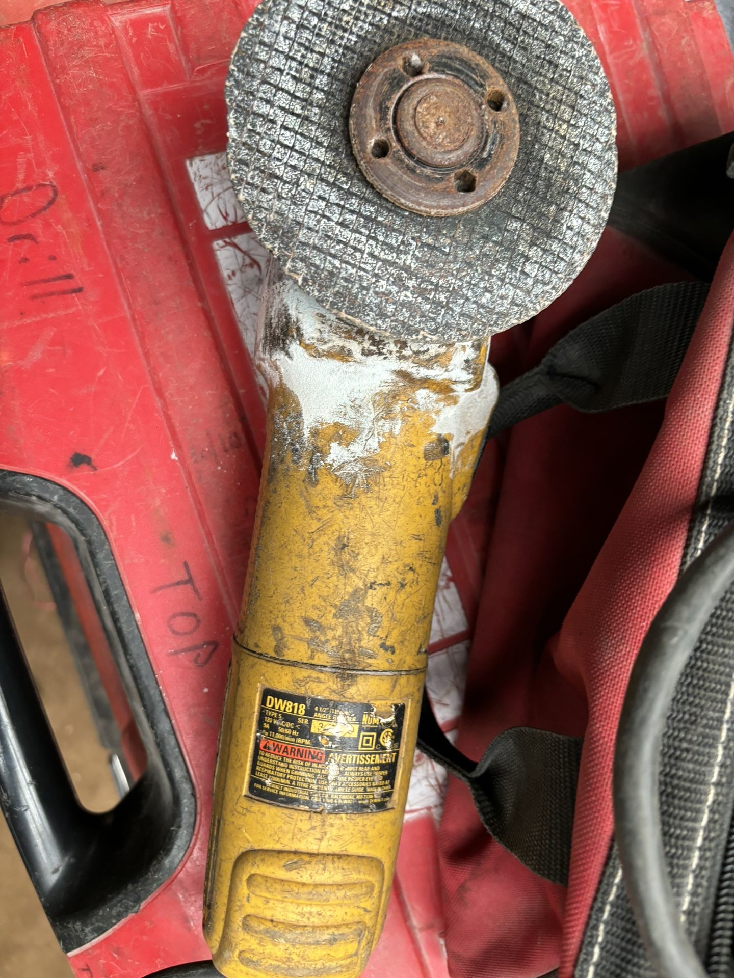 Dewalt DW818 Angle Grinder