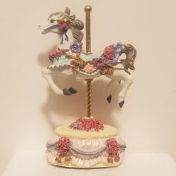 Heritage House Decorative Carousel Horse "Yesterday"