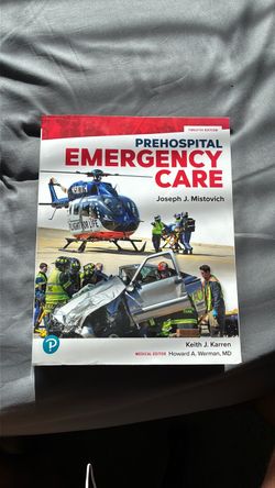 Prehospital Emergency Care Textbook