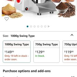 Electric Grain And Spices Mill Grinder( Excellent condition Like New)