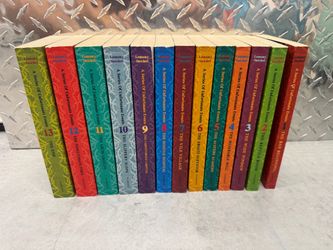 A Series of Unfortunate Events book set