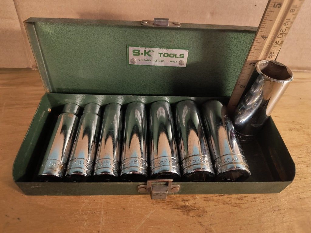 SK 8 PC Deep Socket Set