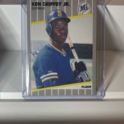 🔥 1989 Fleer Ken Griffey Jr. RC #548 – Iconic Kid Rookie