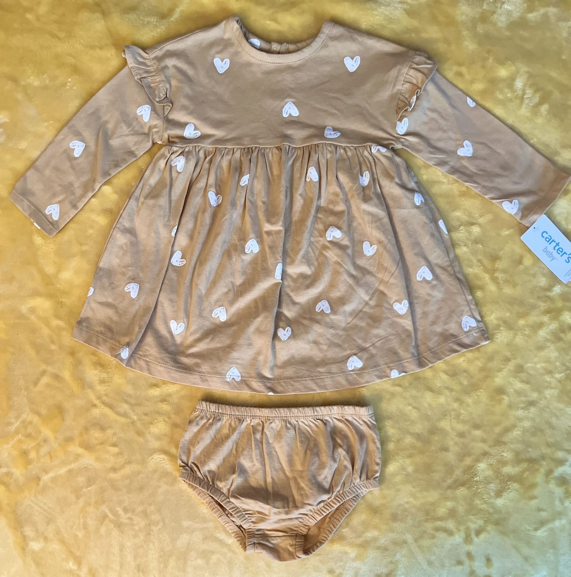 NEW Toddler Girl Dress w/ matching bloomers