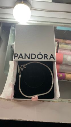 Sterling Silver Pandora charm bracelet