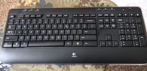 Wireless Keyboard, Logitech K520