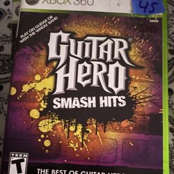 Guitar Hero Smash Hits xbox 360
