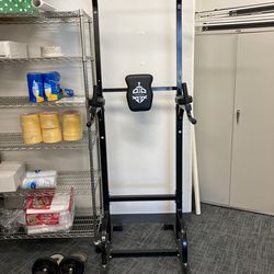 Sportsroyals Pull Up Station bar - free weights push ups dips bench