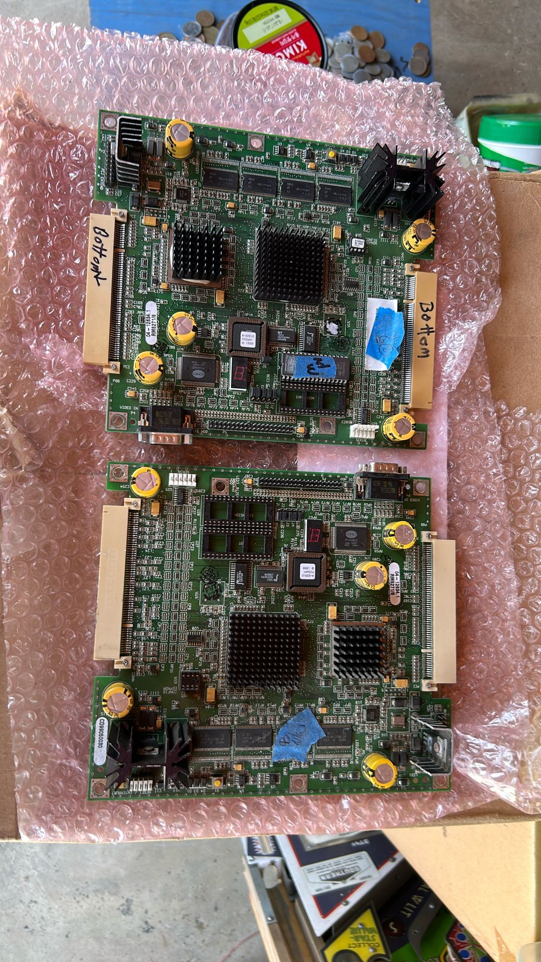 Atari System 777 ? Middle Boards Arcade Video Game Pcb Board Parts Not Working