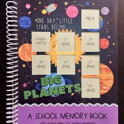 School Memory Book w/Pockets