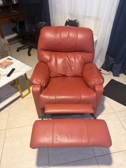Red Leather Recliner Chairs