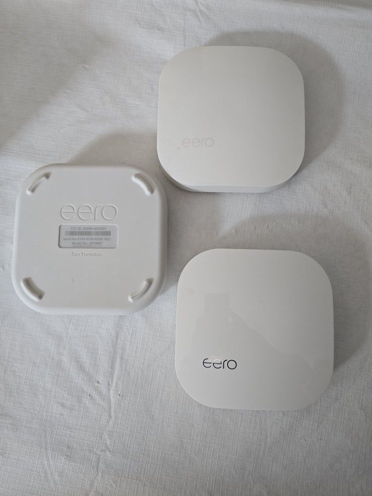Eero's (3) Model NO. AP1PPP1