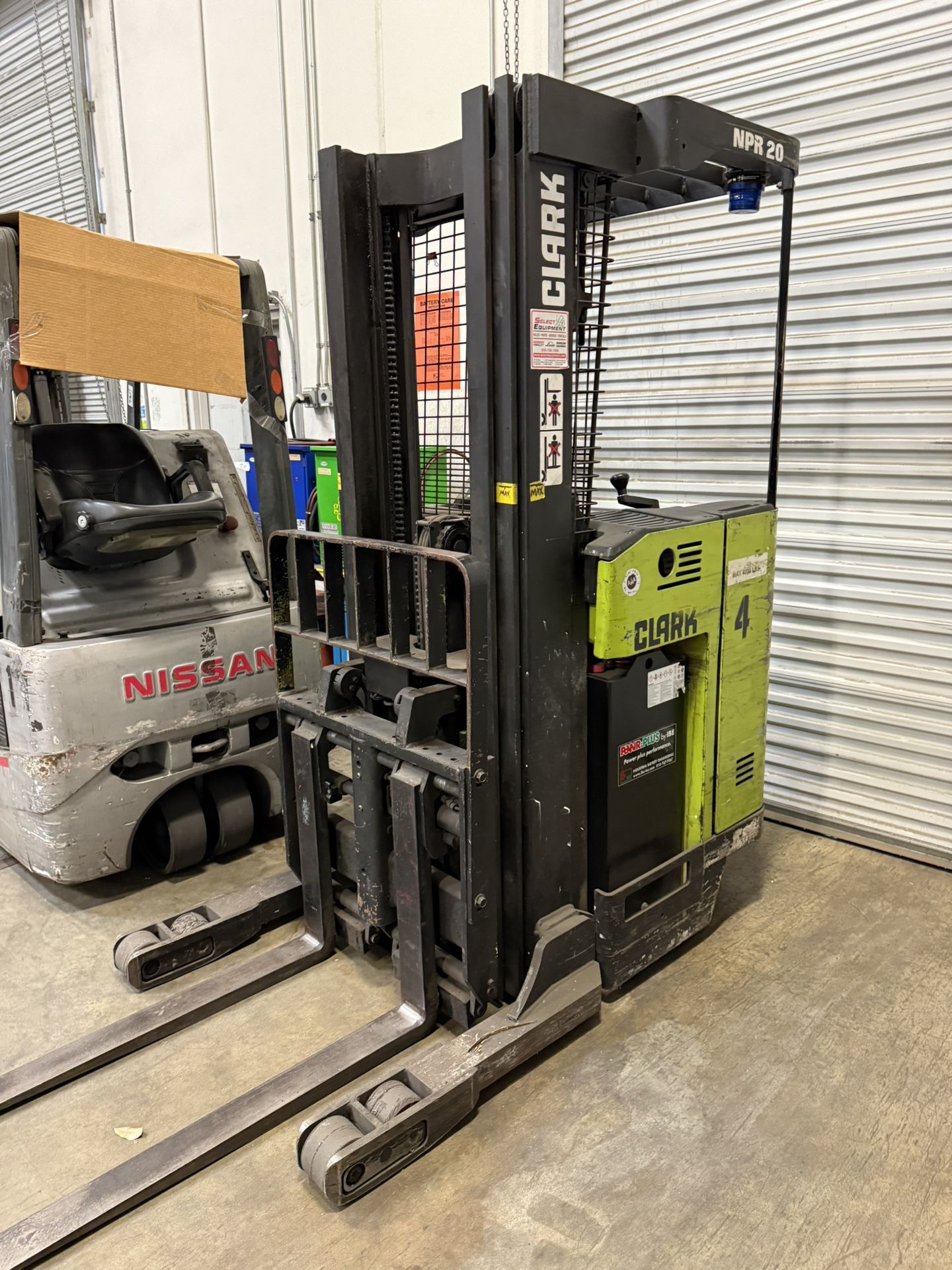 CLARK NPR 20 ELECTRIC FORKLIFT