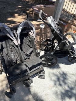 Free jeep, single stroller and double stroller