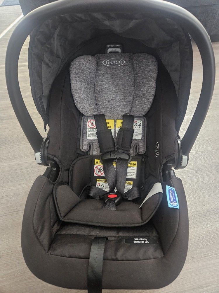 Graco SnugRide SnugFit 35 Infant Car Seat with Anti-Rebound Bar