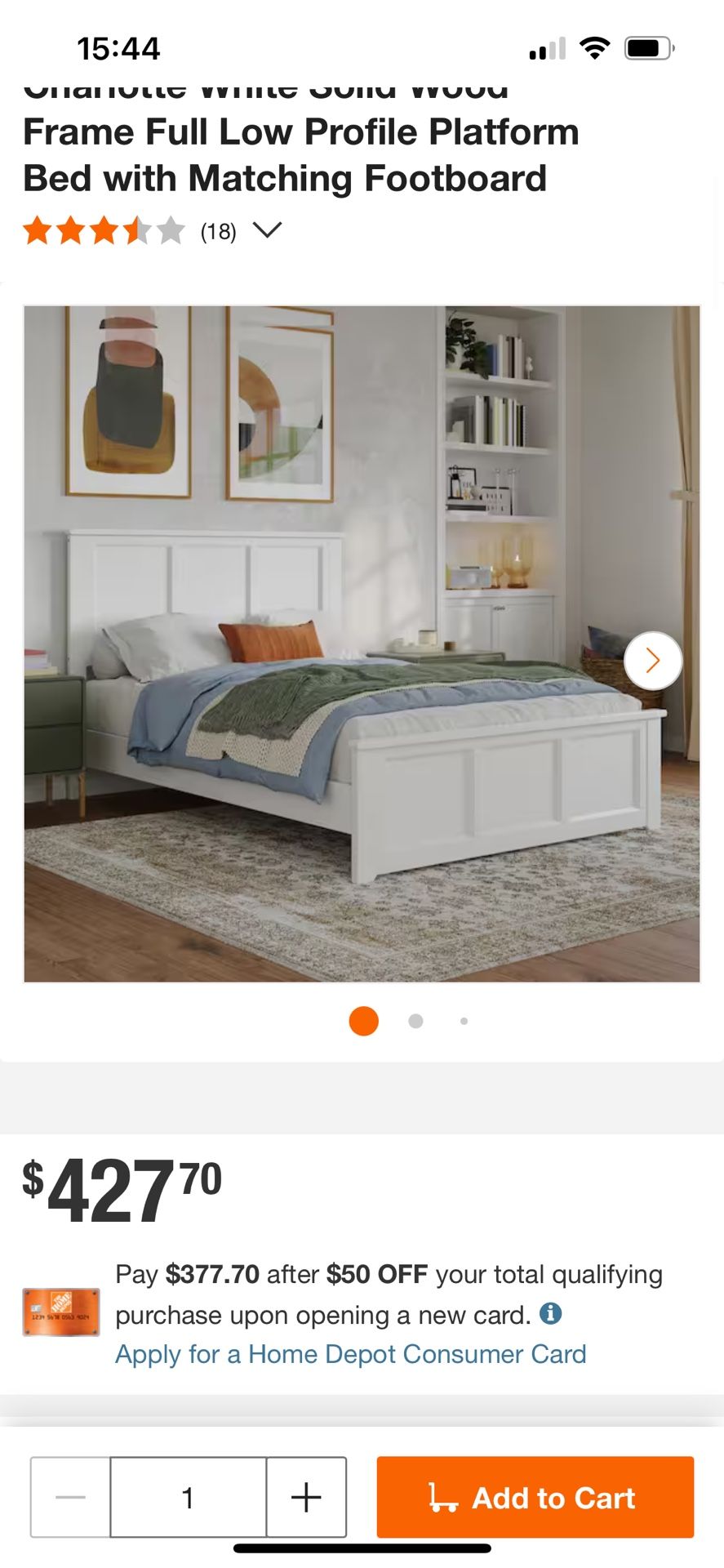 Full Size Bed Frame