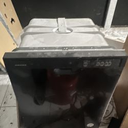 fridge and dishwasher